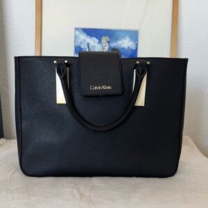 Calvin Klein Black Tote Bag